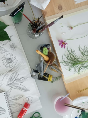 Copertina evento  Corso di Illustrazione Botanica en plein air 