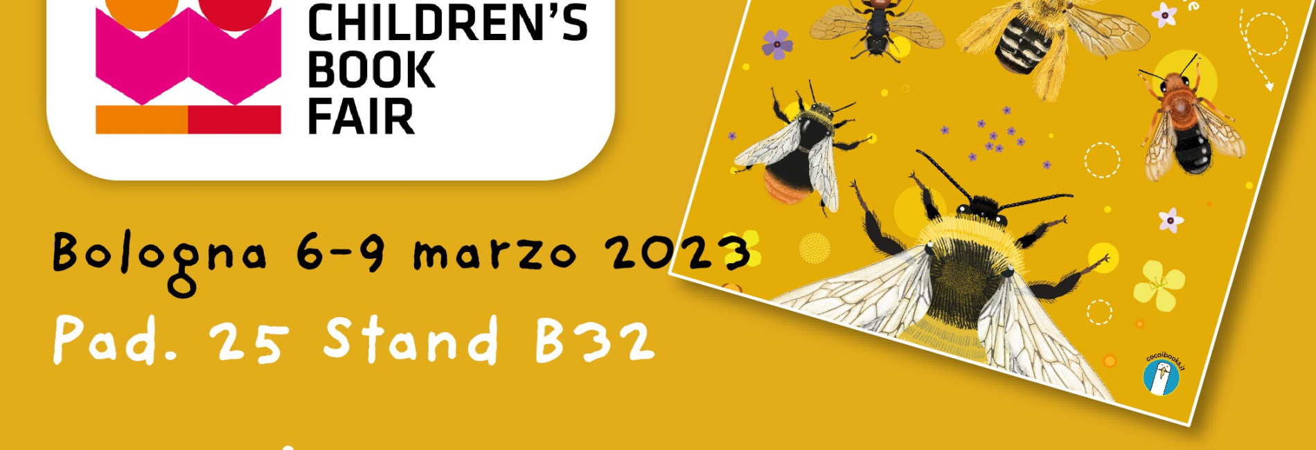 Cocai Books è a Bologna Children's Book Fair 2023