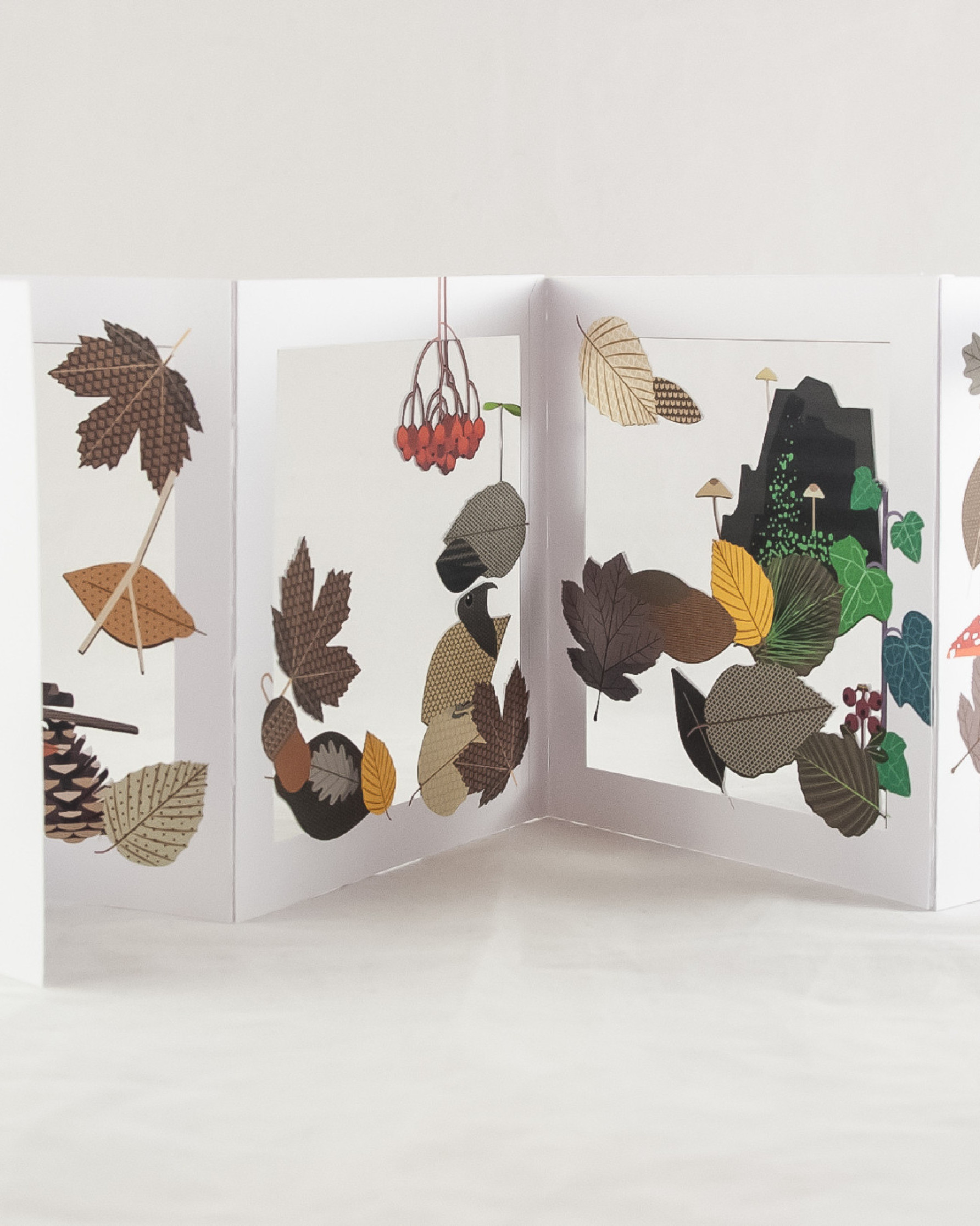 Leporello intagliato: Il Sottobosco