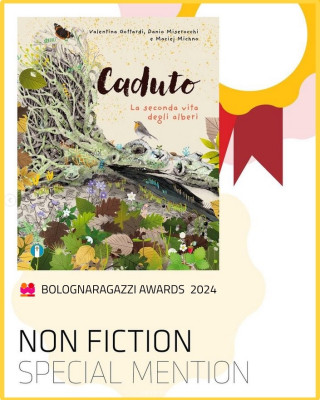 Copertina evento  BRAW24: "Caduto. La seconda vita degli alberi" con una Menzione Speciale!