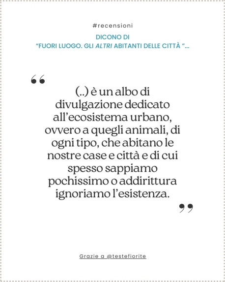 Dicono di... FUORI LUOGO