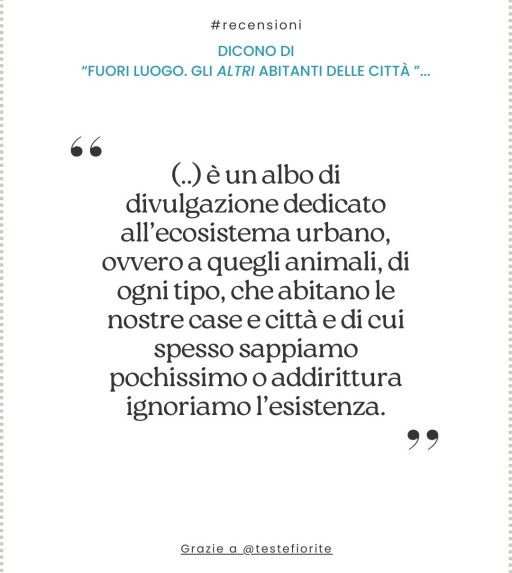 Dicono di... FUORI LUOGO