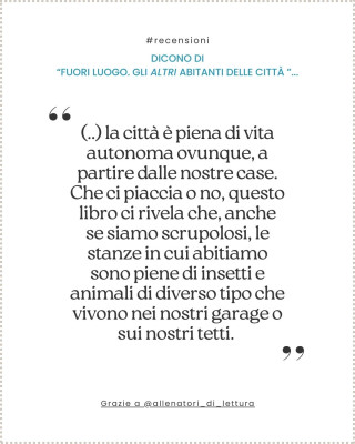 Copertina evento  Alice Bigli dice di FUORI LUOGO