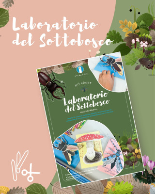 Copertina evento  Ecco il nostro nuovo kit! Laboratorio del sottobosco.