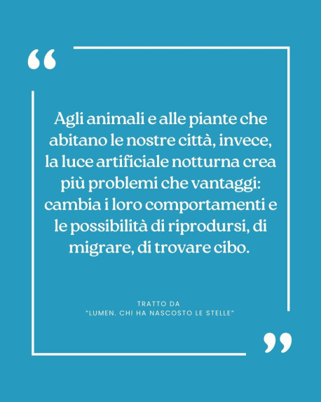 Citazione da..."LUMEN. Chi ha nascosto le stelle?"