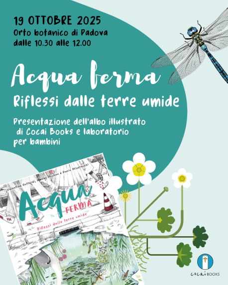 19 ottobre 2025 Cocai Books all'Orto botanico di Padova