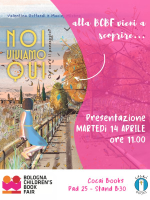 Copertina evento  Alla Bologna Children's Book Fair 2026 vieni a scoprire...