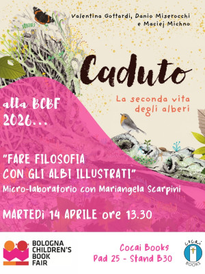 Copertina evento  “Fare filosofia con gli albi illustrati” Micro-laboratorio con Mariangela Scarpini