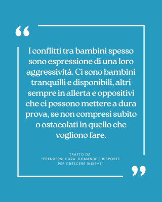 Copertina evento  Citazione da “Prendersi cura. Domande e risposte per crescere insieme”
