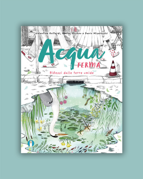 Acqua ferma. Riflessi dalle terre umide.